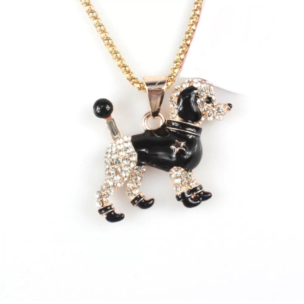 Fierce Beagle Police Dog Necklace